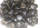 Black Obsidian, Tumbled,  20mm