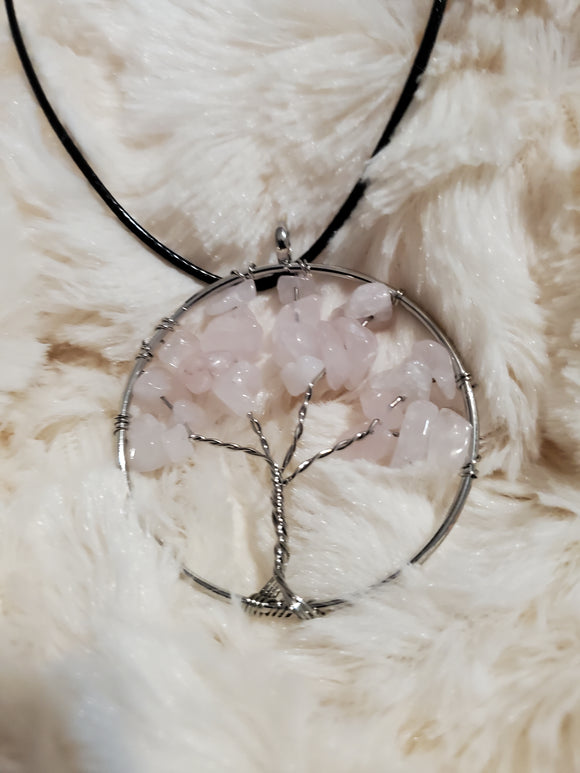 Tree Of Life circle necklace