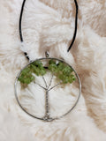 Tree Of Life circle necklace